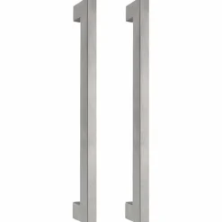 Deurbeslag - Bennett II - Deurgreep dubbel - Mat RVS