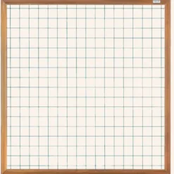 Draadscherm verzinkt met hardhout angelyn kader (180 x 180 cm)