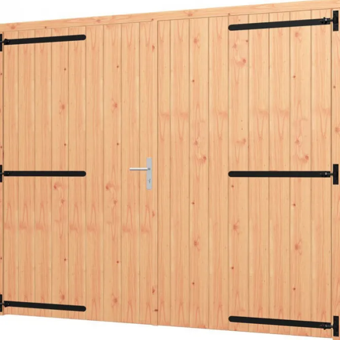 Dubbele deur met kozijn - 2400 x 2100 mm