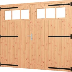Dubbele deur met kozijn - 2400 x 2100 mm