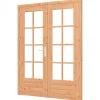 Dubbele deur met kozijn - 750 x 2060 mm