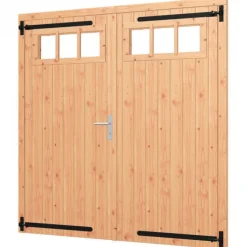 Dubbele deur met kozijn - 1760 x 1950 mm