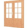 Dubbele deur met kozijn - 780 x 1930 mm
