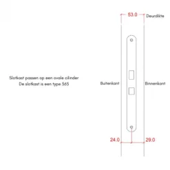 Dubbele dichte deur incl. kozijn - Rechtsdraaiend - Onbehandeld - 151,2 x 187,8 cm