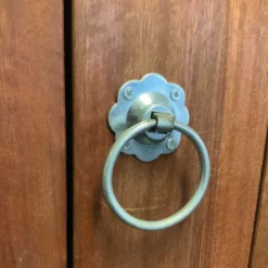 Dubbele poort hardhout bankirai Belmonte met trellis incl. beslag (300 x 180 cm)