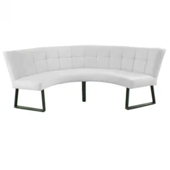 Eetkamerbank - Amsterdam - stof Element steengrijs 24 - geschikt voor tafel 150 cm