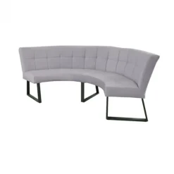 Eetkamerbank - Amsterdam - stof Element grijs 03 - geschikt voor tafel 150 cm