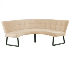 Eetkamerbank - Amsterdam - stof Element beige 06 - geschikt voor tafel 130 cm