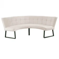 Eetkamerbank - Amsterdam - stof Element zand 17 - geschikt voor tafel 130 cm