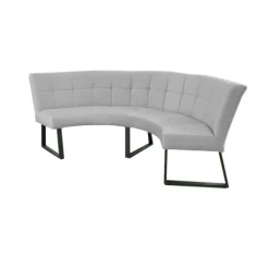 Eetkamerbank - Amsterdam - stof Element lichtgrijs 04 - geschikt voor tafel 150 cm