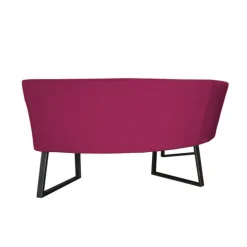 Eetkamerbank - Amsterdam - stof Element fuchsia 19 - geschikt voor tafel 130 cm