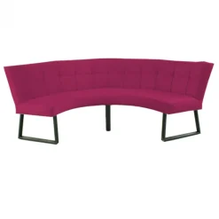 Eetkamerbank - Amsterdam - stof Element fuchsia 19 - geschikt voor tafel 150 cm