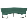 Eetkamerbank - Amsterdam - stof Element bosgroen 20 - geschikt voor tafel 130 cm