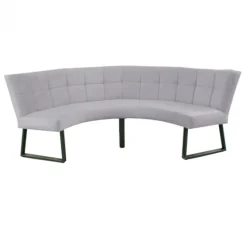 Eetkamerbank - Amsterdam - stof Element grijs 03 - geschikt voor tafel 130 cm