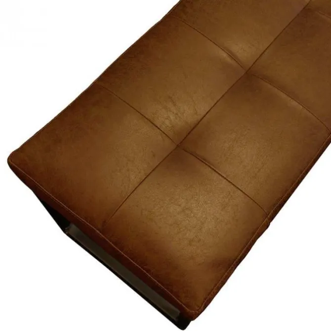 Eetkamerbank - Atlanta - leer Colorado cognac 03 - 200 cm