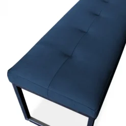 Eetkamerbank - Atlanta - stof Element blauw 13 - 160 cm