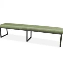 Eetkamerbank - Atlanta - stof Element lichtgroen 11 - 160 cm