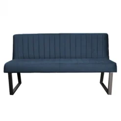 Eetkamerbank - Hengelo - stof Element blauw 13 - 140 cm