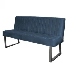 Eetkamerbank - Hengelo - stof Element blauw 13 - 140 cm