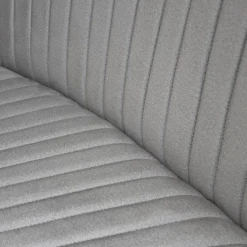 Eetkamerbank - Hengelo - stof Element lichtgrijs 04 - geschikt voor ovale tafel 240 cm