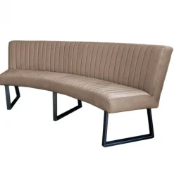 Eetkamerbank - Hengelo - stof Element beige 06 - geschikt voor ovale tafel 240 cm