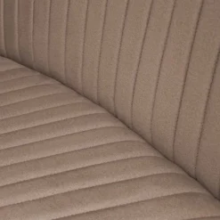 Eetkamerbank - Hengelo - stof Element beige 06 - geschikt voor ovale tafel 240 cm