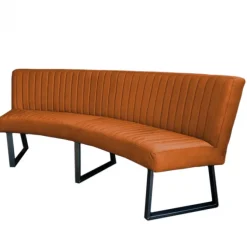 Eetkamerbank - Hengelo - stof Element koper 09 - geschikt voor ovale tafel 200 cm