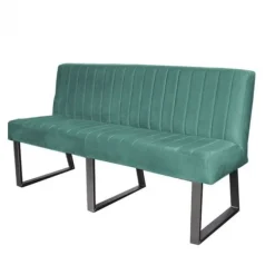 Eetkamerbank - Hengelo - stof Element turquoise 15 - 200 cm