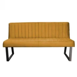 Eetkamerbank - Hengelo - stof Element goud 08 - 140 cm