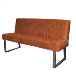 Eetkamerbank - Hengelo - stof Element koper 09 - 140 cm