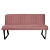 Eetkamerbank - Hengelo - stof Element roze 10 - 140 cm