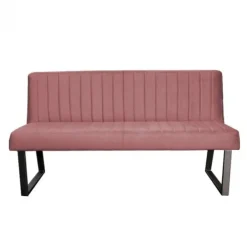 Eetkamerbank - Hengelo - stof Element roze 10 - 140 cm