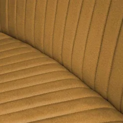 Eetkamerbank - Hengelo - stof Element goud 08 - geschikt voor ovale tafel 240 cm