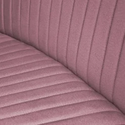 Eetkamerbank - Hengelo - stof Element roze 10 - geschikt voor ovale tafel 240 cm