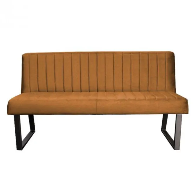 Eetkamerbank - Hengelo - stof Element bruin 07 - 140 cm