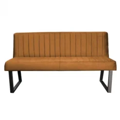Eetkamerbank - Hengelo - stof Element bruin 07 - 140 cm