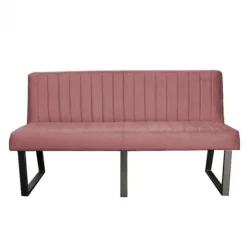 Eetkamerbank - Hengelo - stof Element roze 10 - 220 cm