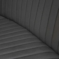 Eetkamerbank - Hengelo - stof Element antraciet 01 - geschikt voor ovale tafel 240 cm