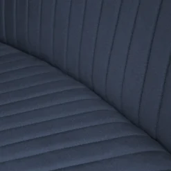 Eetkamerbank - Hengelo - stof Element blauw 13 - geschikt voor ovale tafel 240 cm