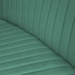 Eetkamerbank - Hengelo - stof Element turquoise 15 - geschikt voor ovale tafel 240 cm