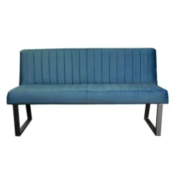 Eetkamerbank - Hengelo - stof Element petrol 14 - 140 cm
