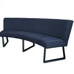 Eetkamerbank - Hengelo - stof Element blauw 13 - geschikt voor ovale tafel 200 cm