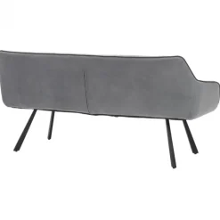 Eetkamerbank - Jazz - Stof Velours antraciet