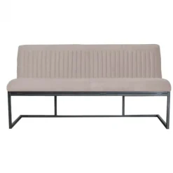 Eetkamerbank - Lara - stof Element zand 17 - 160 cm