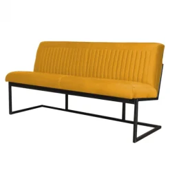 Eetkamerbank - Lara - stof Element goud 08 - 160 cm