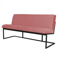 Eetkamerbank - Lara - stof Element roze 10 - 140 cm