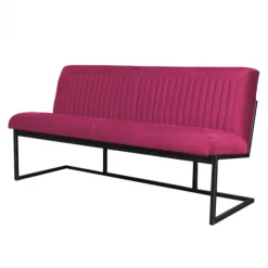 Eetkamerbank - Lara - stof Element fuchsia 19 - 140 cm