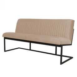 Eetkamerbank - Lara - stof Element beige 06 - 140 cm