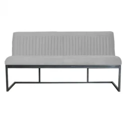 Eetkamerbank - Lara - stof Element steengrijs 24 - 140 cm