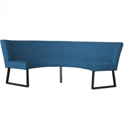 Eetkamerbank - Rotterdam - stof Element azure 21 - geschikt voor tafel 130 cm